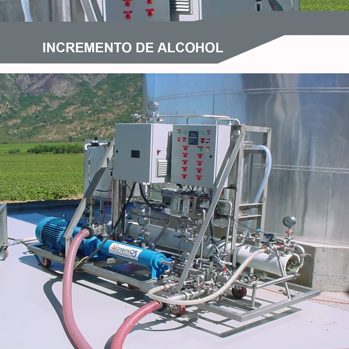 SERVICIO DE INCREMENTO DE ALCOHOL 
