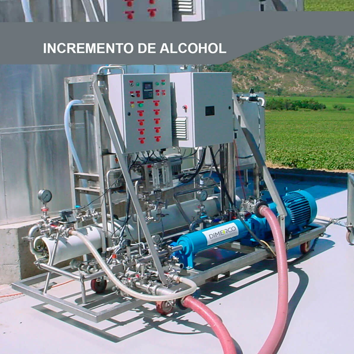 SERVICIO DE INCREMENTO DE ALCOHOL