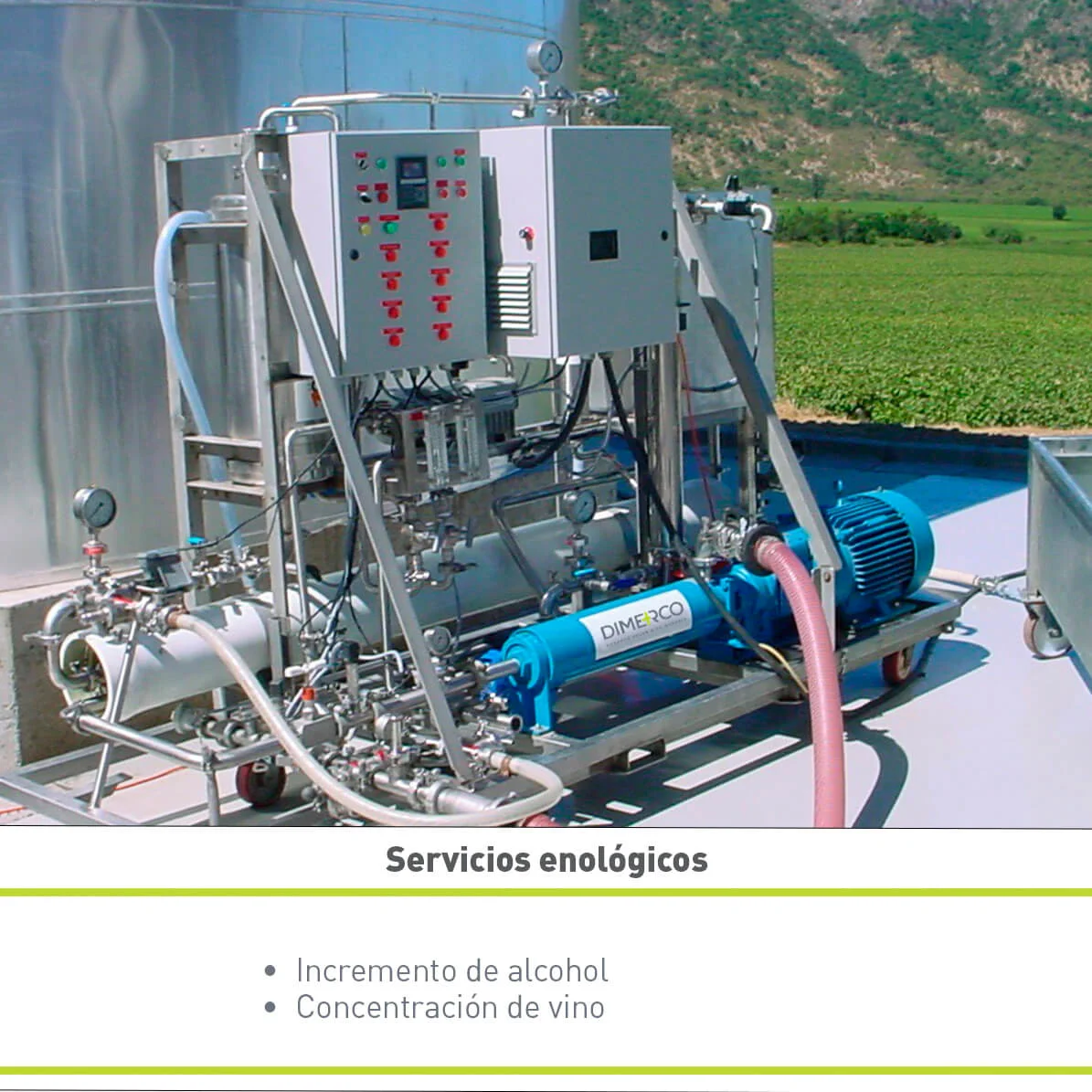 SERVICIO DE INCREMENTO DE ALCOHOL 