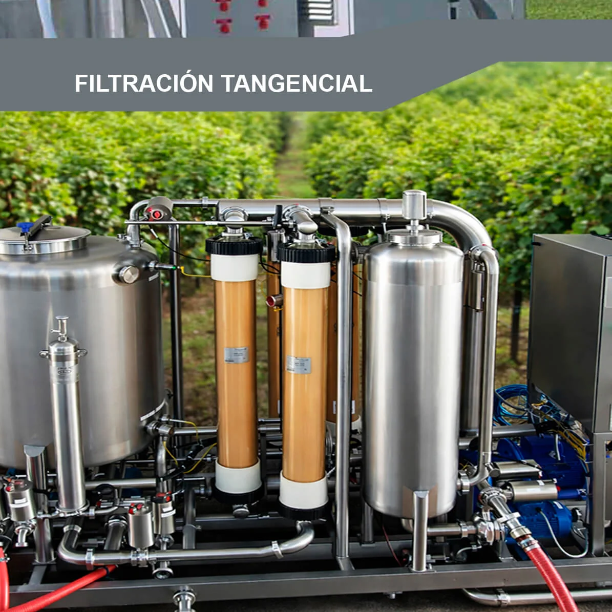 SERVICIO DE FILTRACIÓN TANGENCIAL DE VINOS