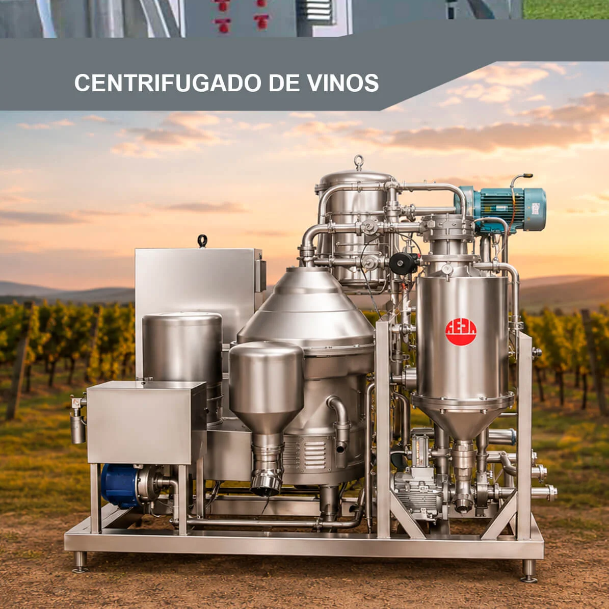 SERVICIO DE CENTRIFUGADO DE VINOS