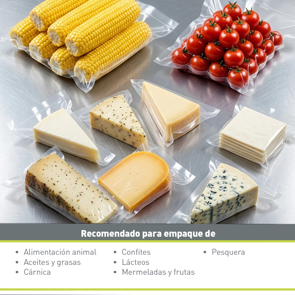 BOLSAS AL VACIO SINOPLAST, DIFERENTES MEDIDAS Y MICRAS